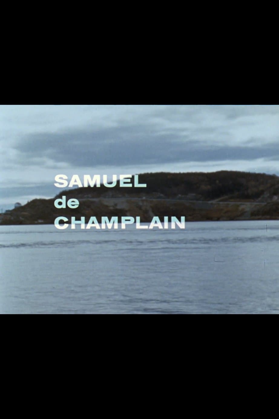 Poster Québec 1603 - Samuel de Champlain