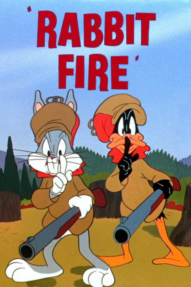 Poster Rabbit Fire