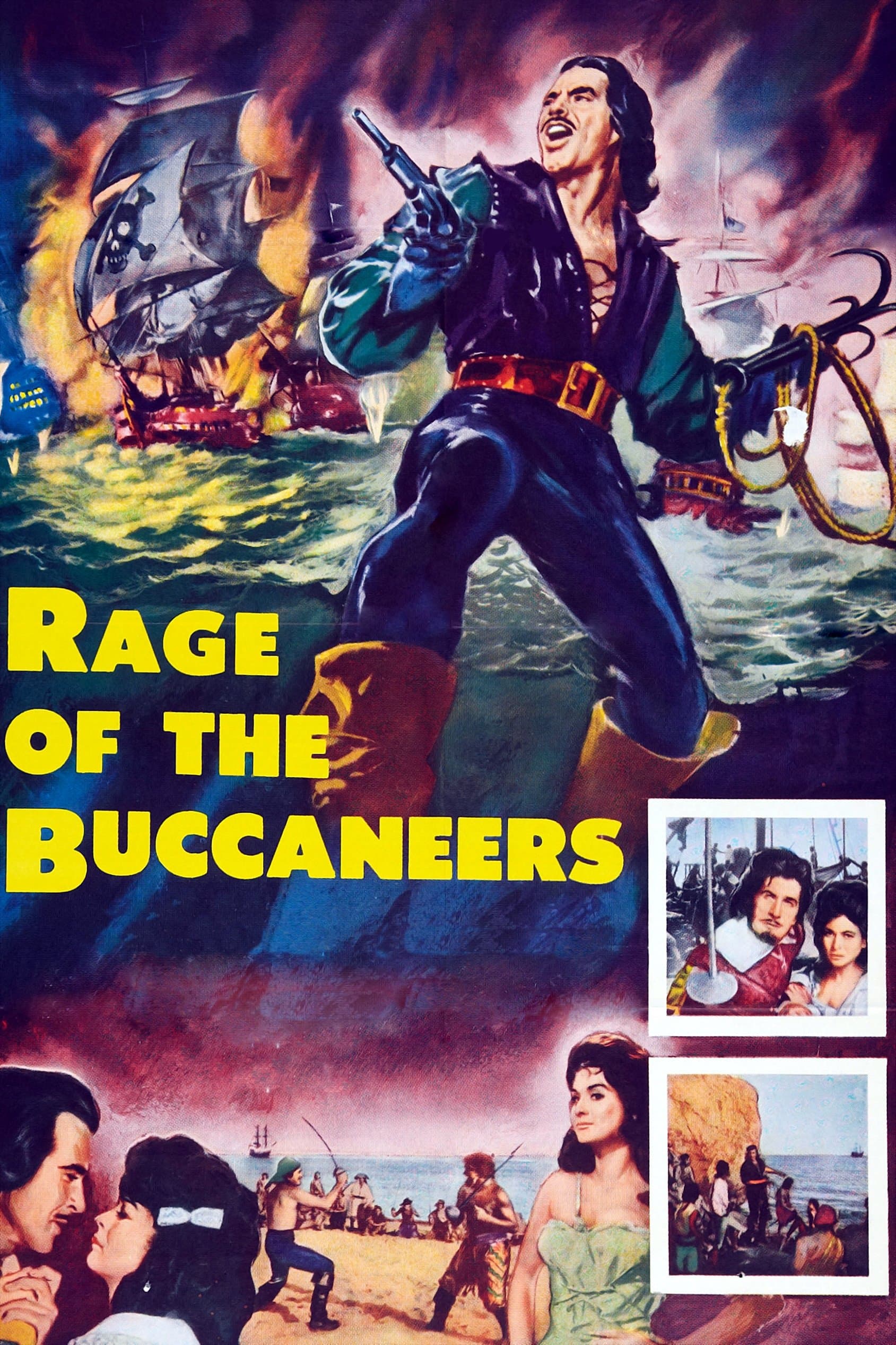 Poster Rage of the Buccaneers