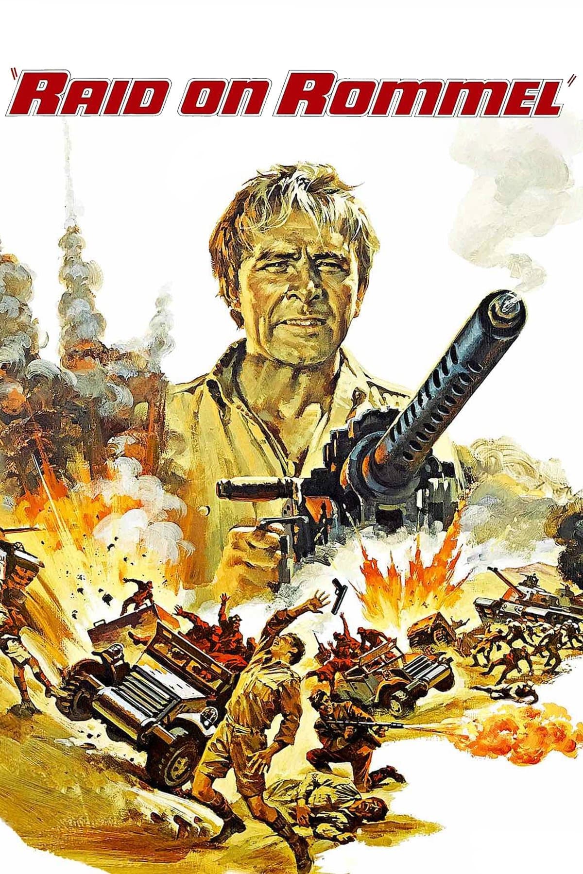 Poster Raid on Rommel