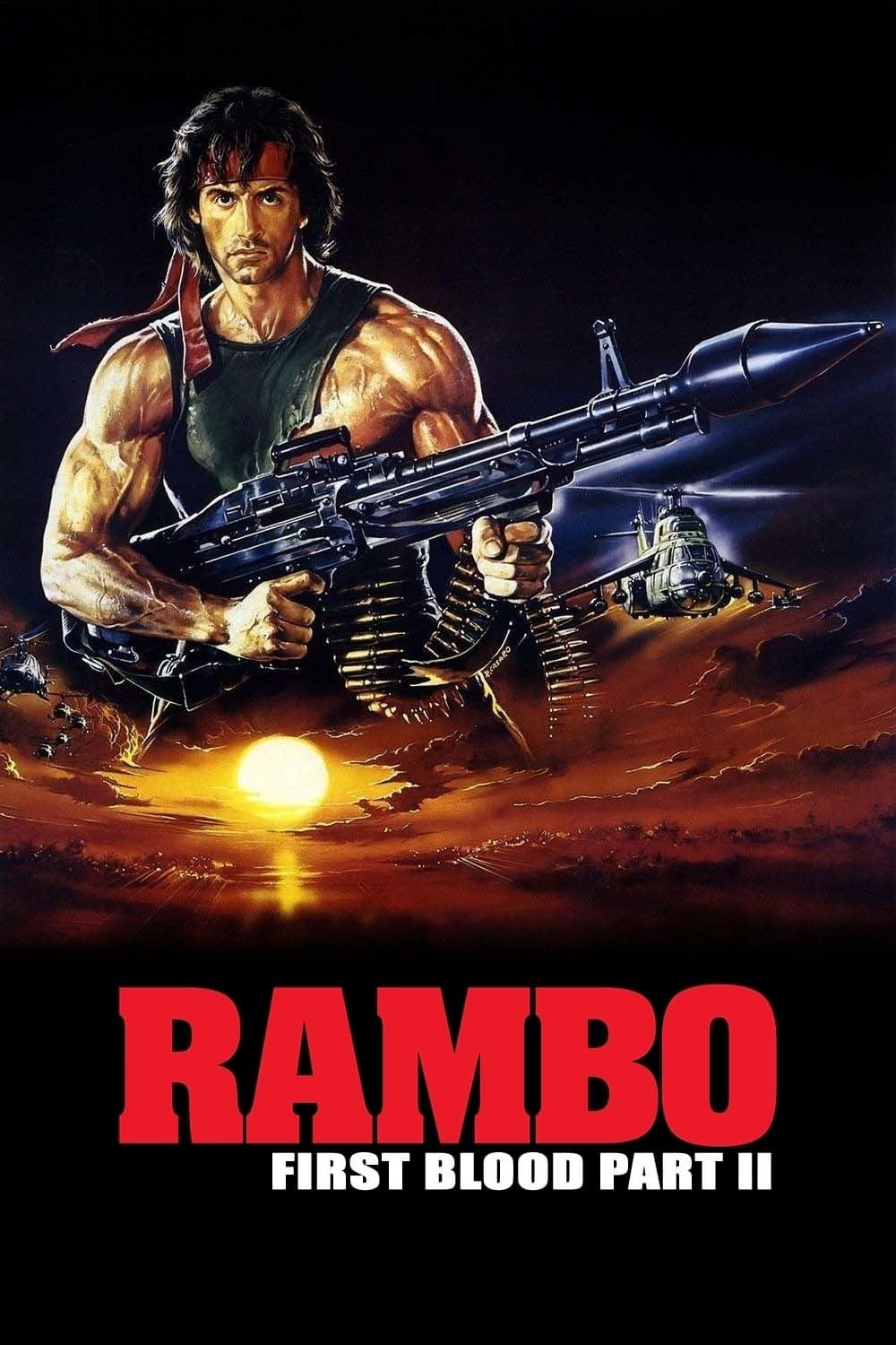 Poster Rambo: First Blood Part II