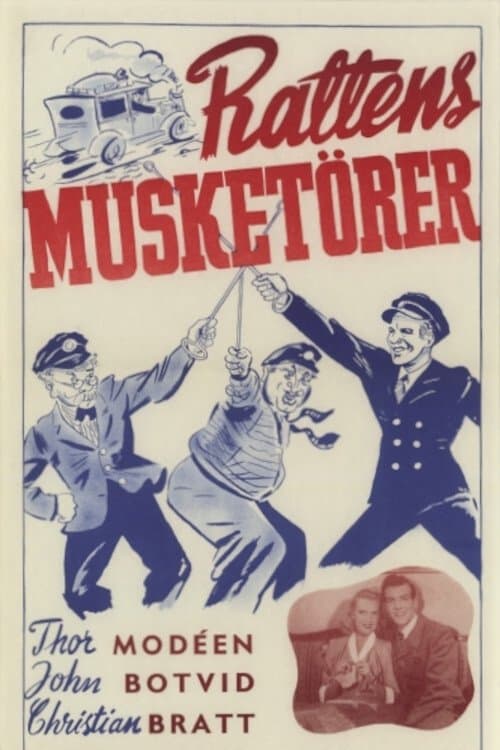 Poster Rattens musketörer