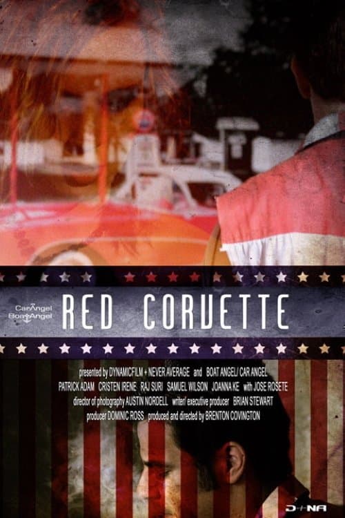 Poster Red Corvette
