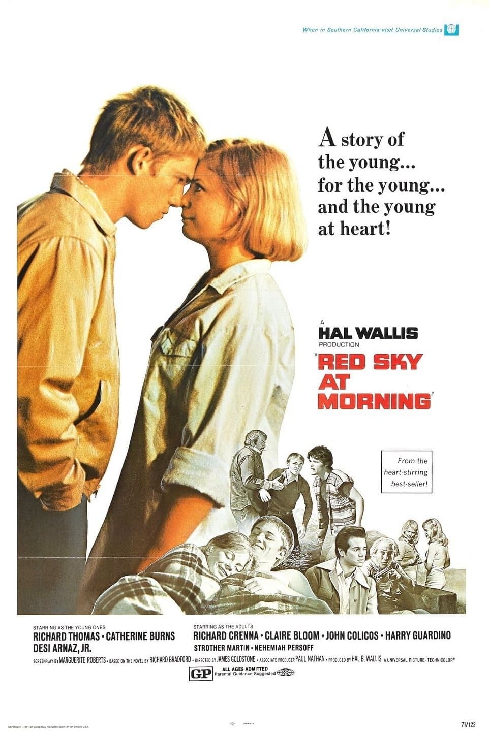 Poster Red Sky at Morning