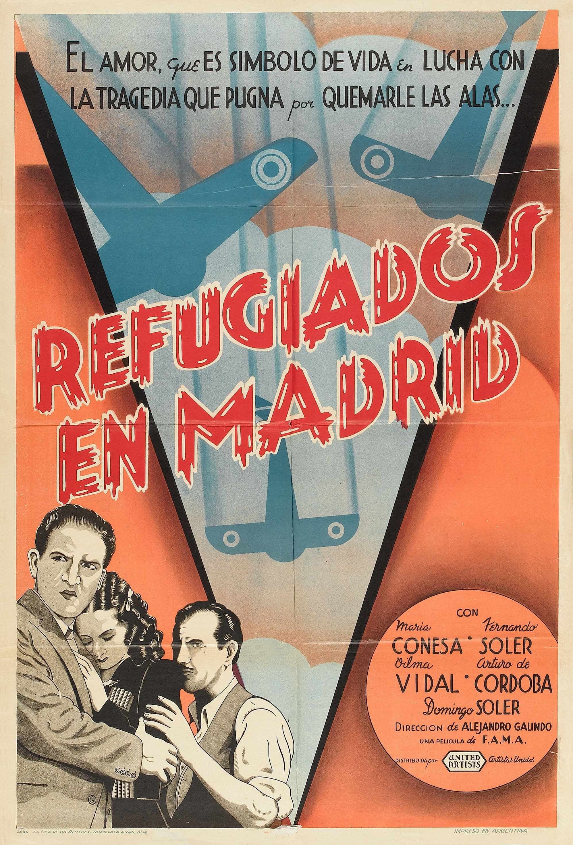Poster Refugiados en Madrid