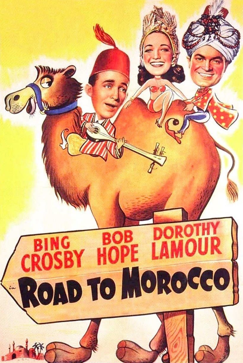 Poster Road to Morocco