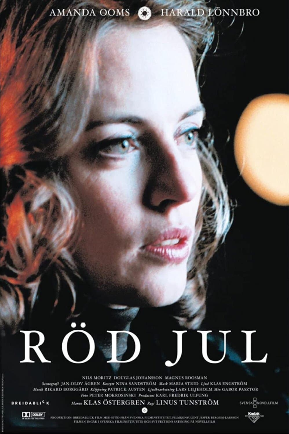 Poster Röd jul