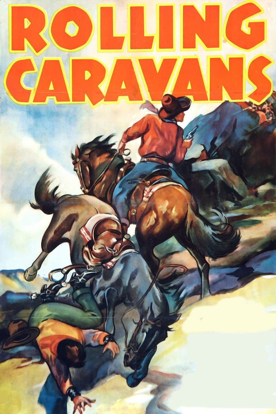 Poster Rolling Caravans