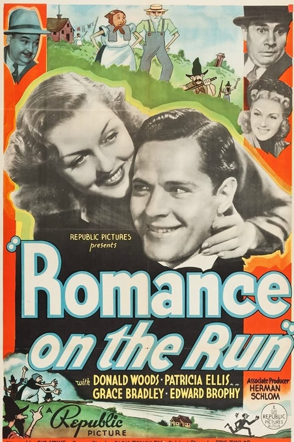 Poster Romance on the Run