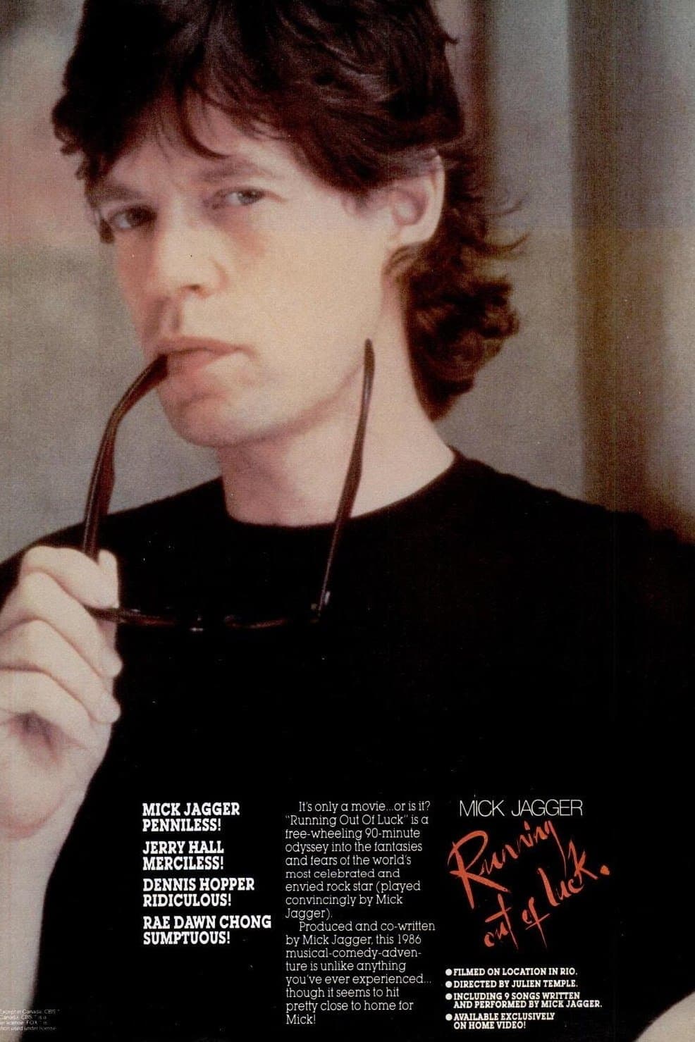 Poster Running Out of Luck