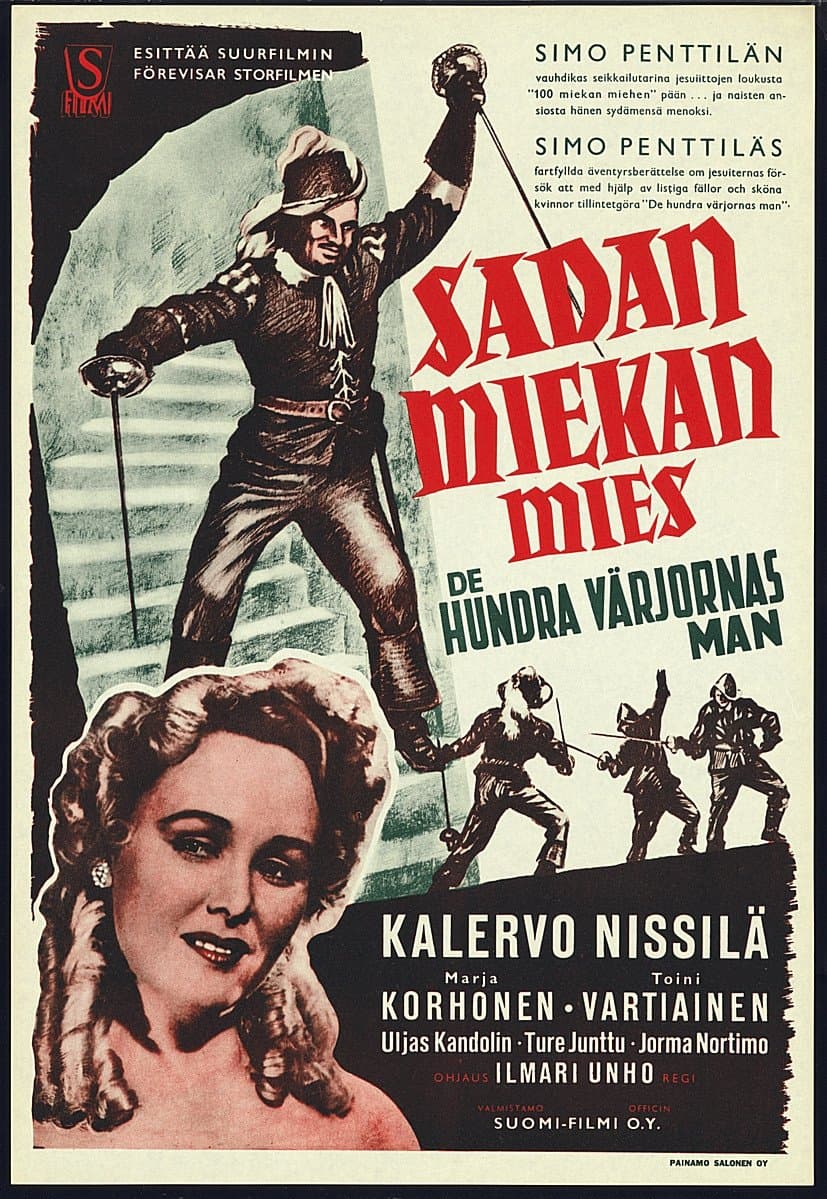 Poster Sadan miekan mies