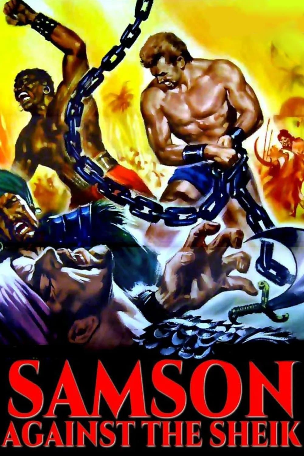 Poster Samson Against the Sheik