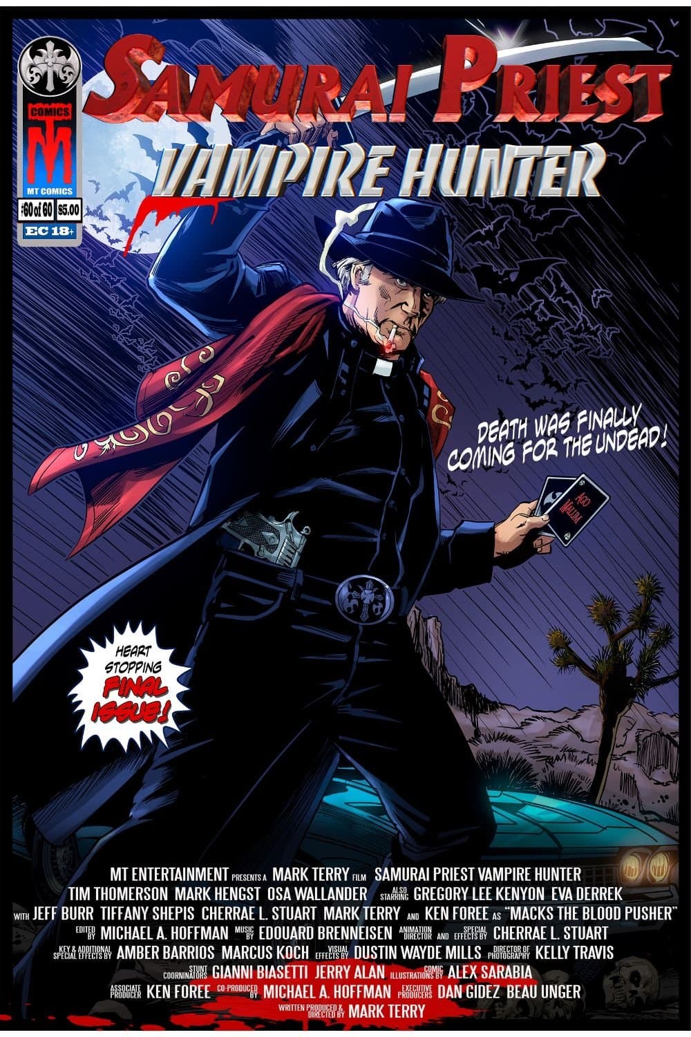 Poster Samurai Priest Vampire Hunter