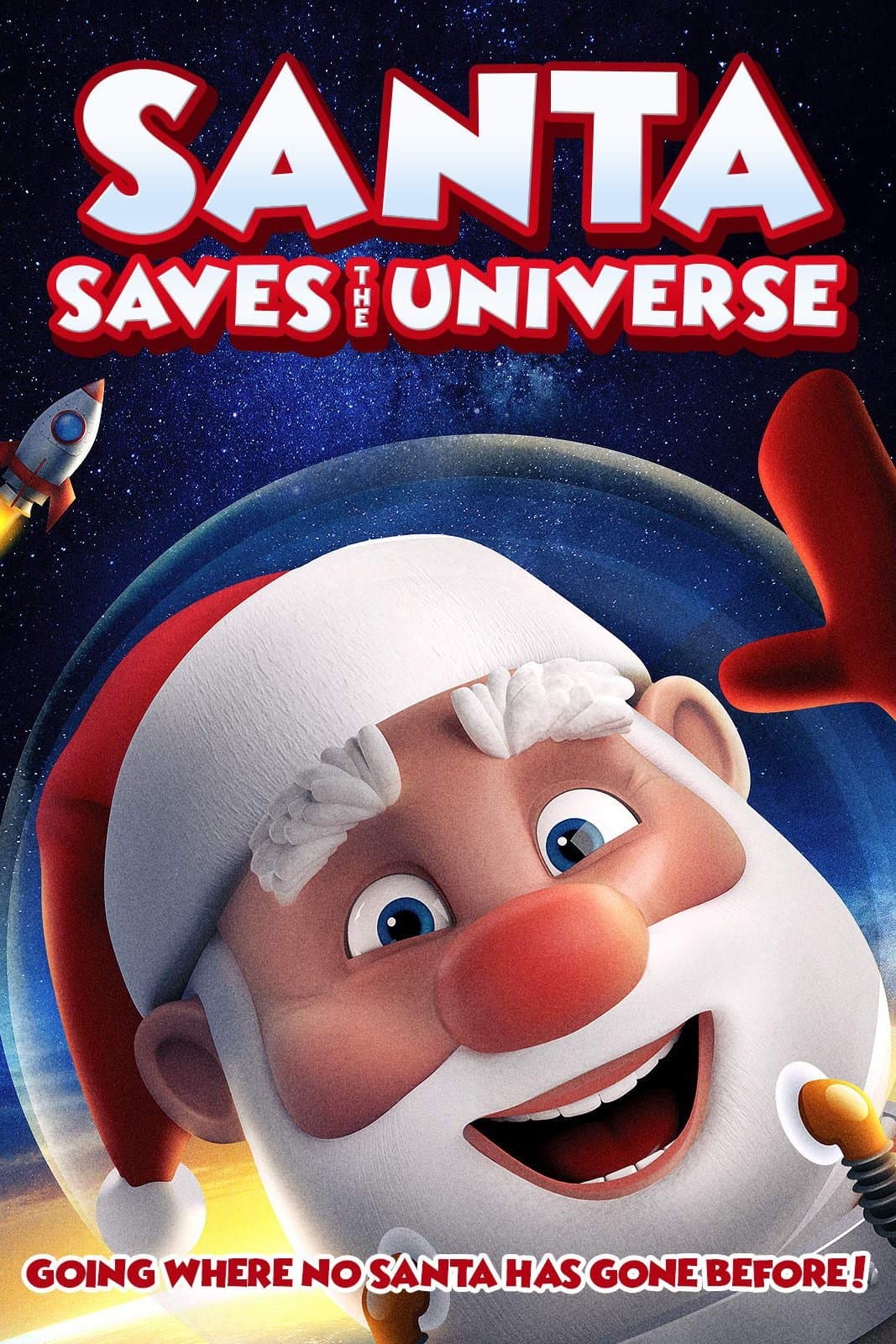 Poster Santa Saves the Universe