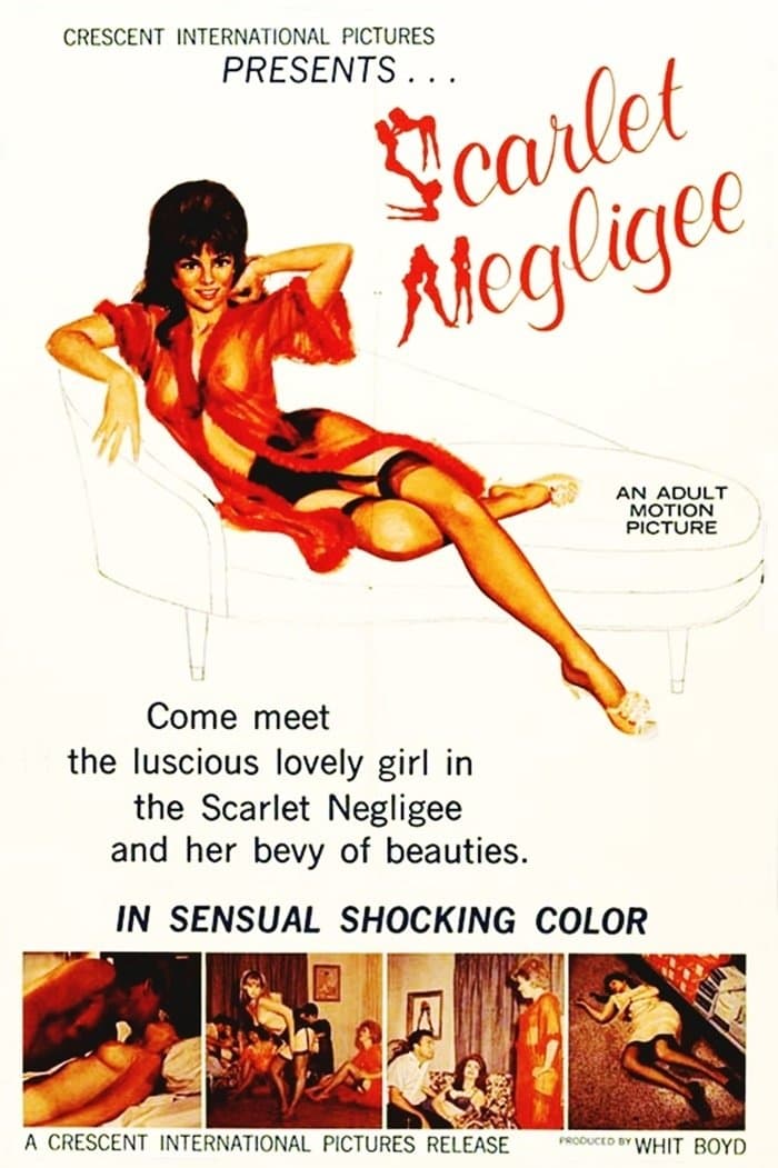 Poster Scarlet Négligée