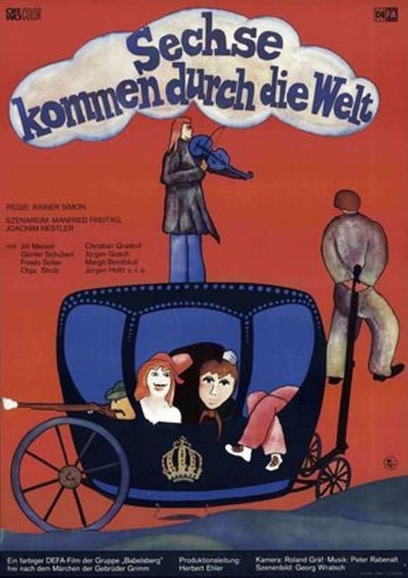 Poster Sechse kommen durch die Welt