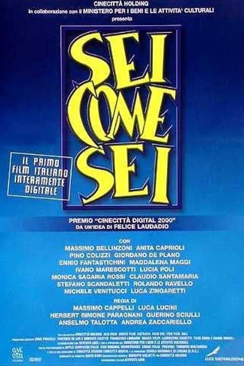 Poster Sei come sei
