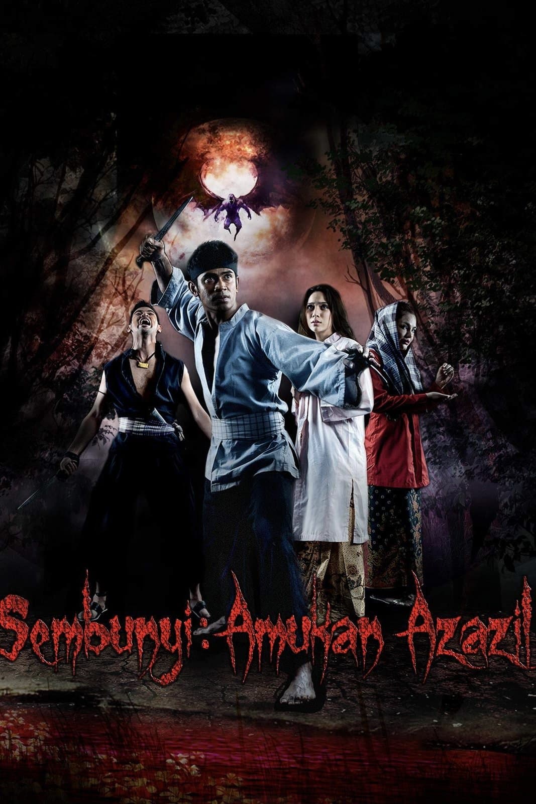 Poster Sembunyi: Amukan Azazil