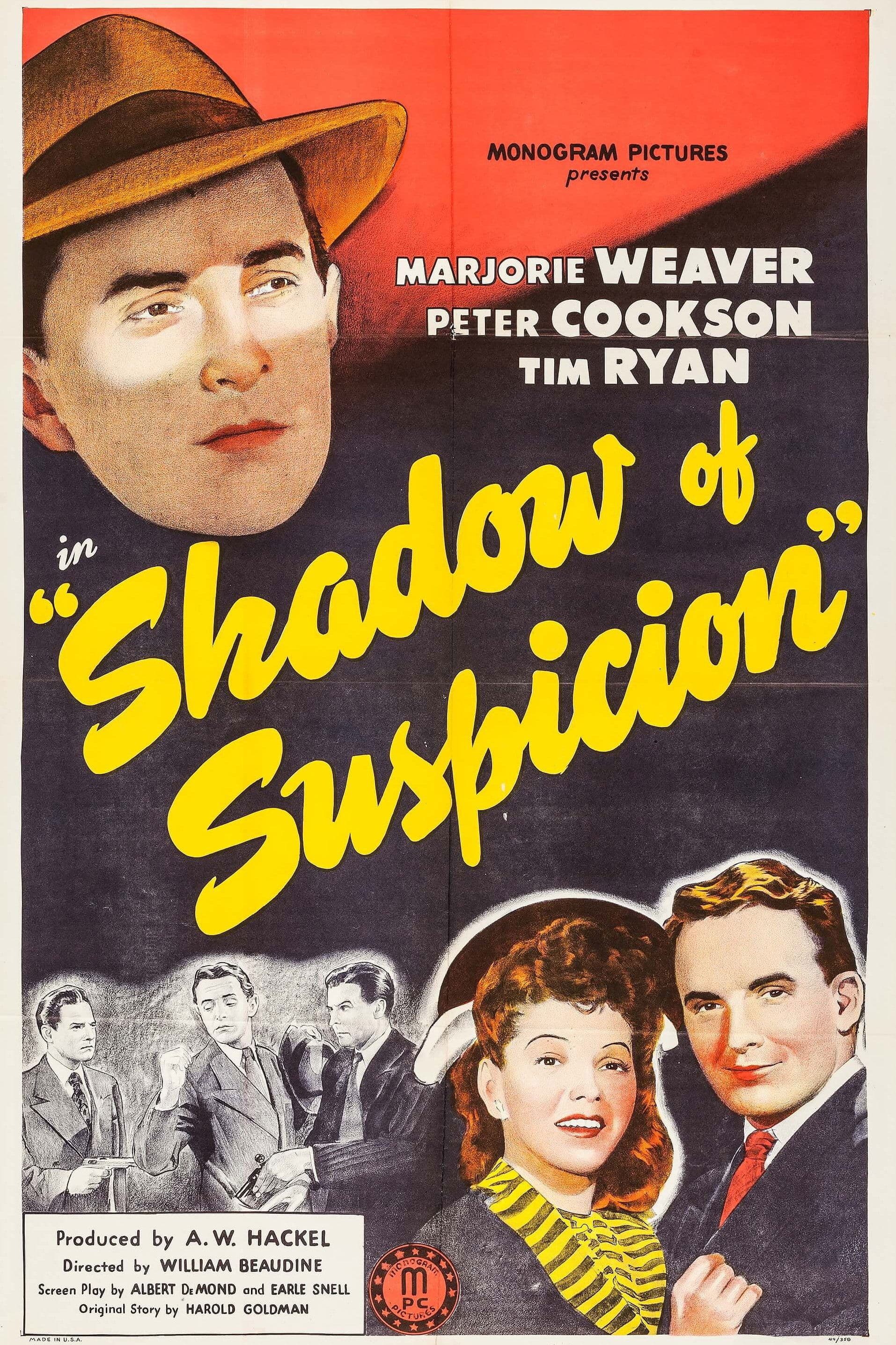 Poster Shadow of Suspicion