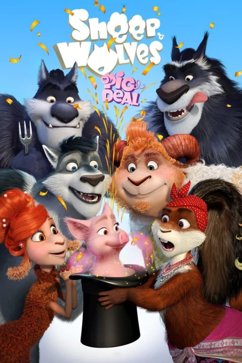 Poster Sheep & Wolves: Pig Deal