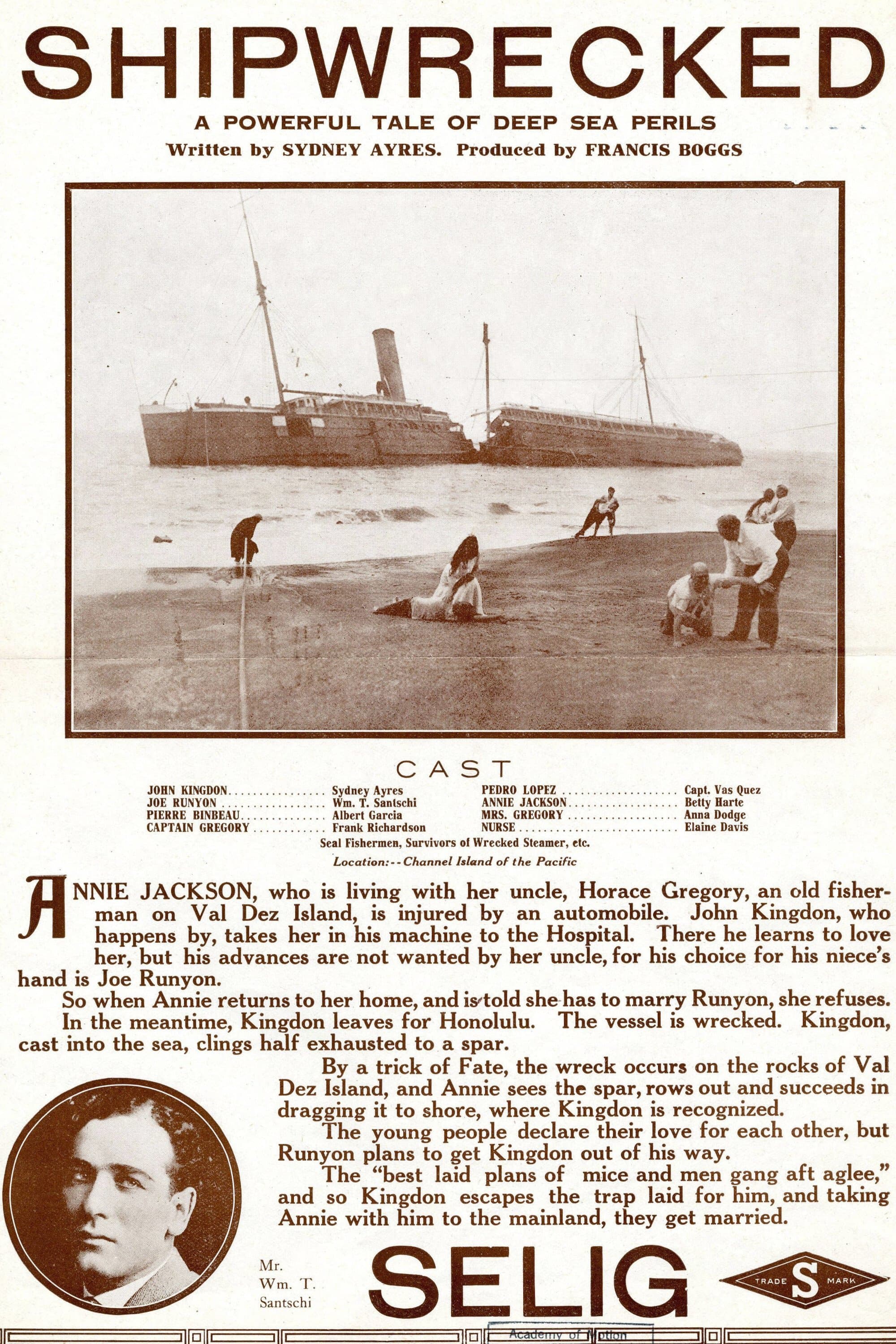 Poster Shipwrecked