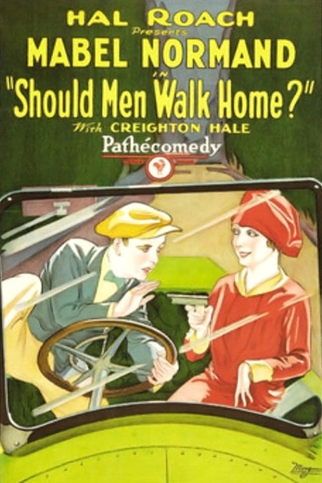 Poster Should Men Walk Home?