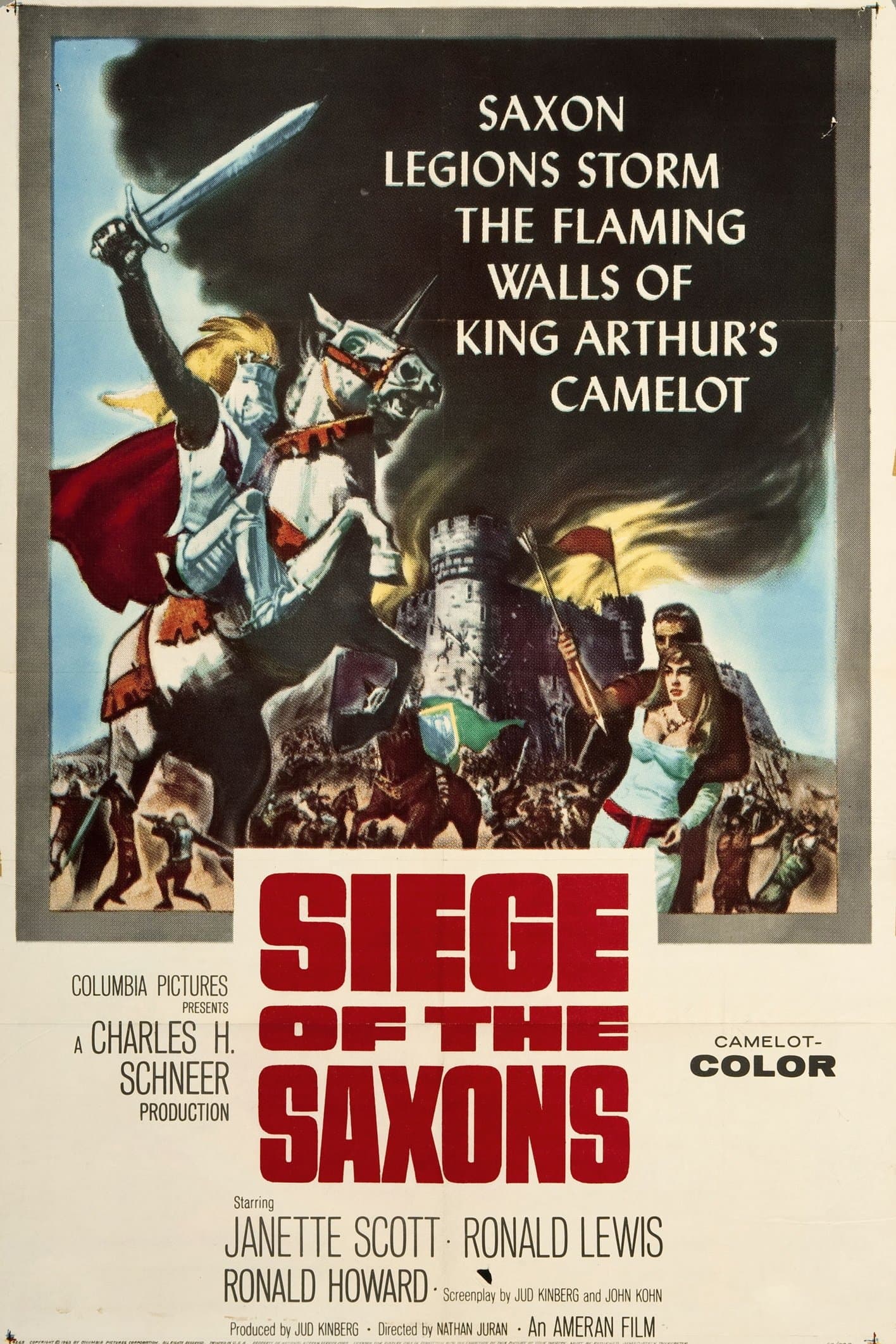 Poster Siege of the Saxons