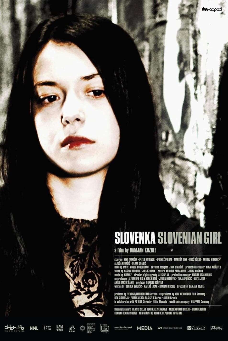 Poster Slovenian Girl
