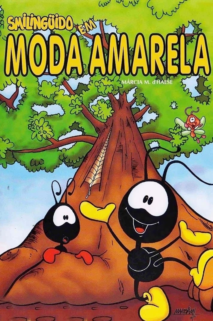 Poster Smilinguido em Moda Amarela