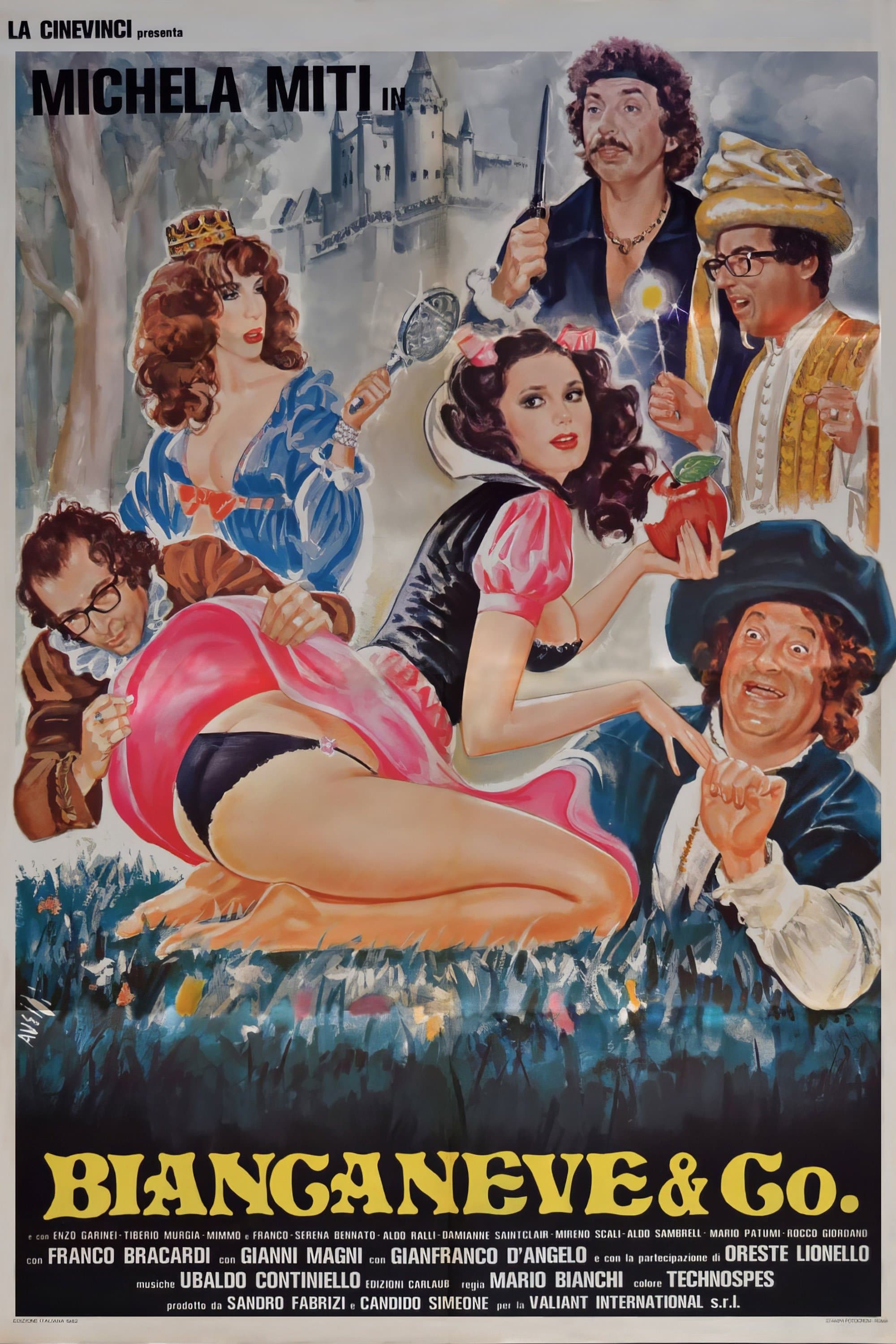 Poster Snow White and 7 Wise Men