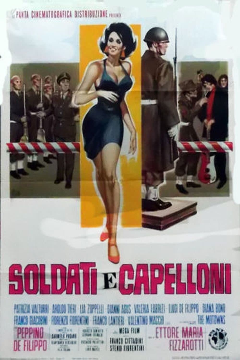 Poster Soldati e capelloni