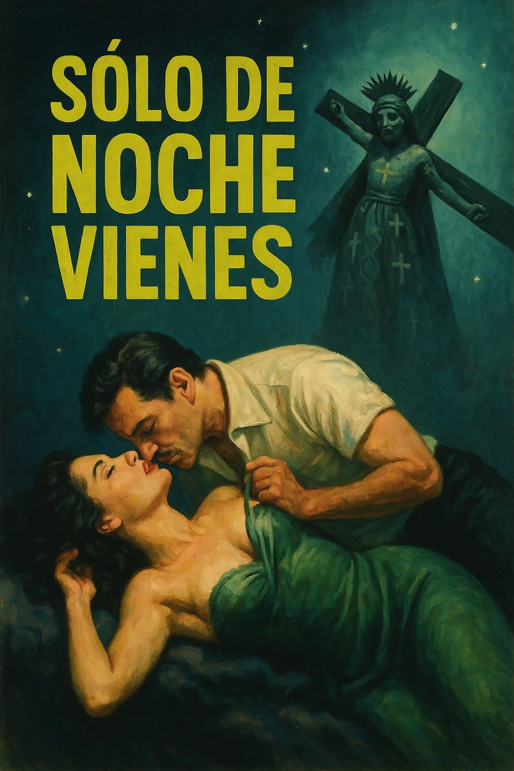Poster Solo de noche vienes