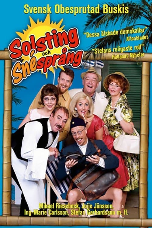Poster Solsting och snésprång