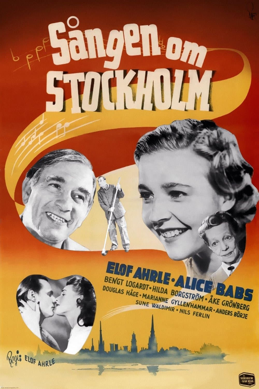 Poster Song of Stockholm