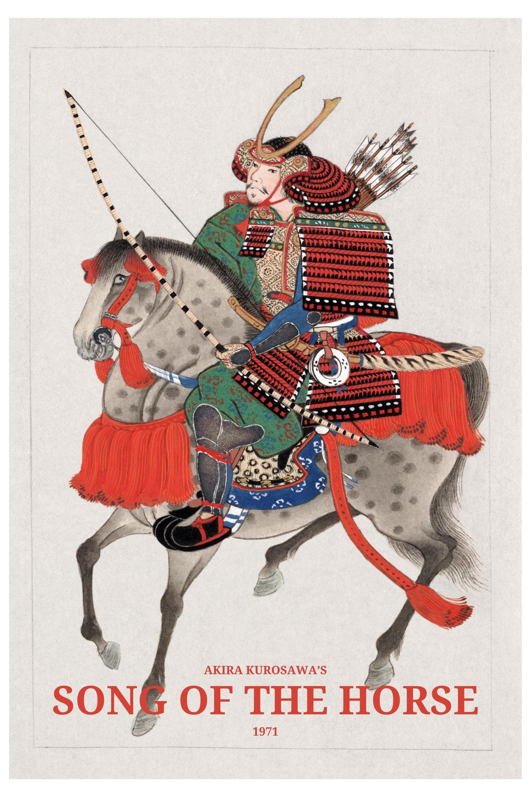 Poster Song of the Horse