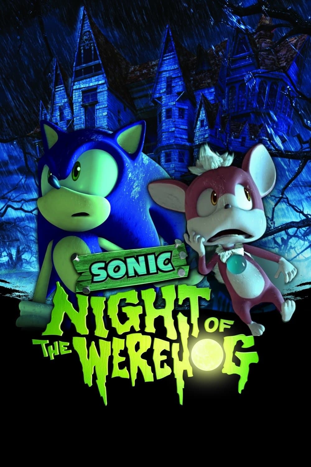 Poster Sonic: Night of the Werehog