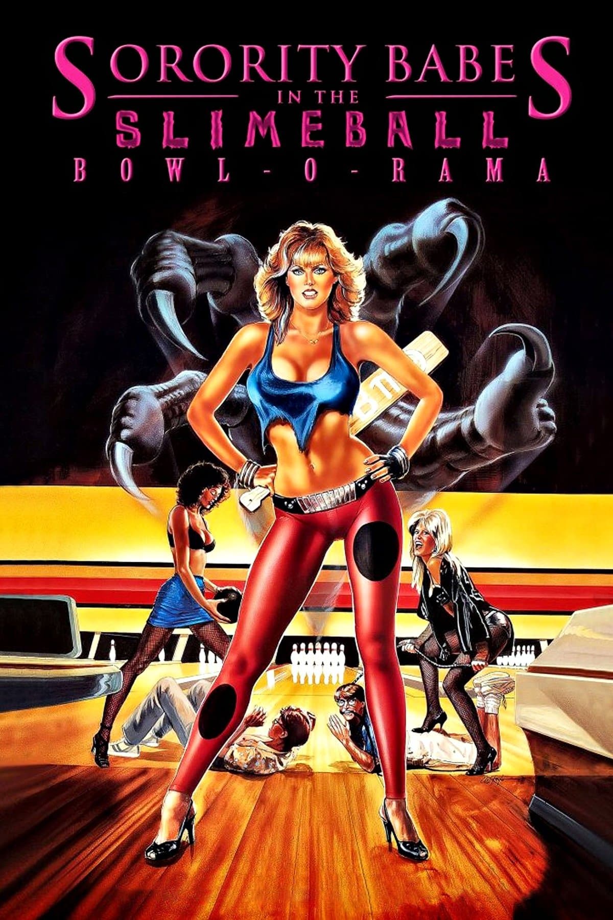 Poster Sorority Babes in the Slimeball Bowl-O-Rama