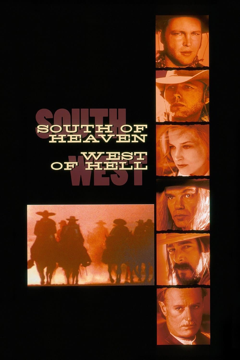 Poster South of Heaven, West of Hell