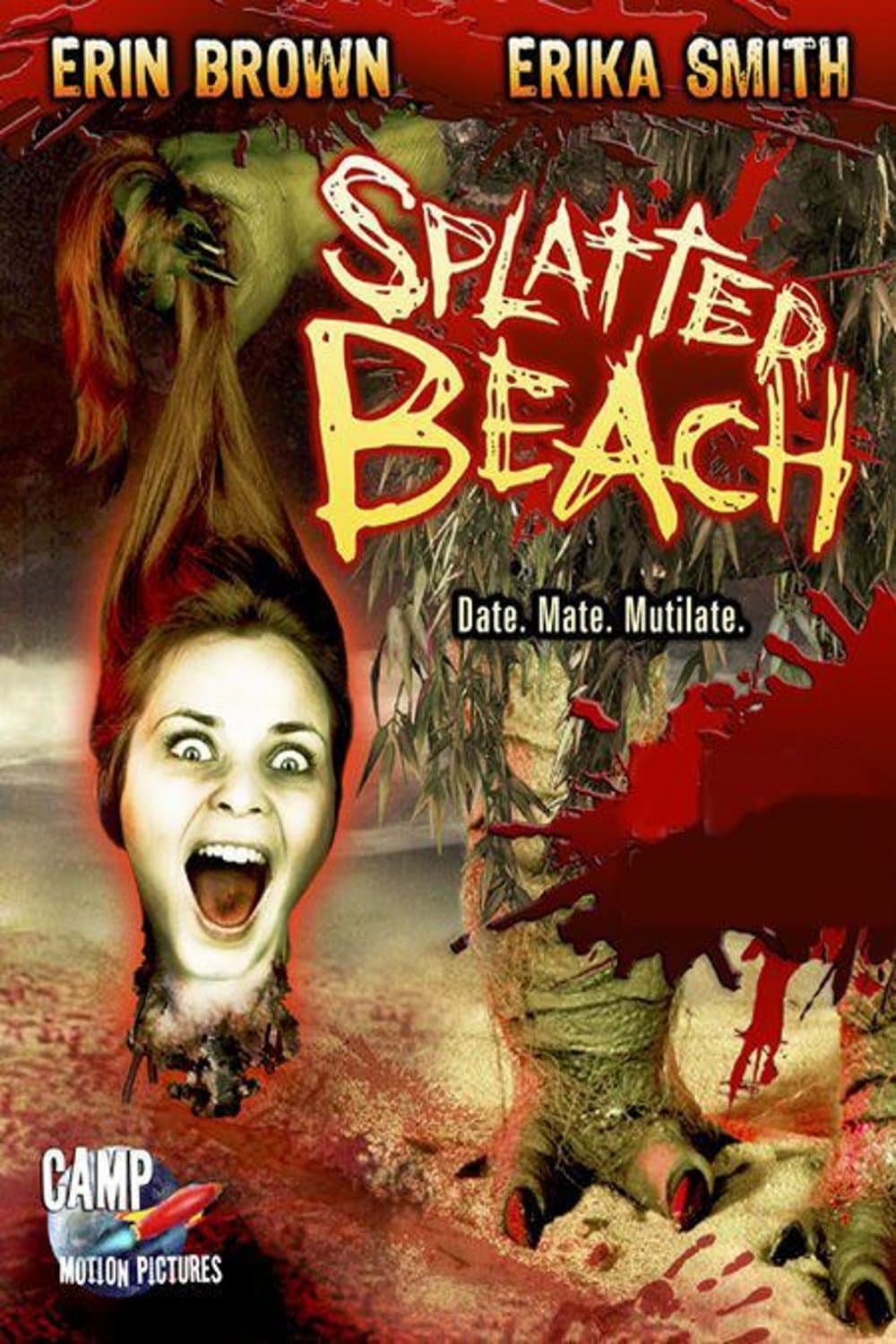 Poster Splatter Beach