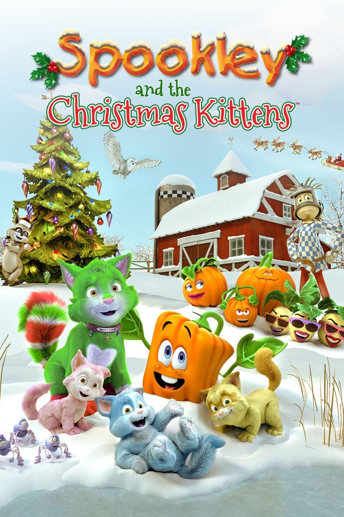 Poster Spookley and the Christmas Kittens