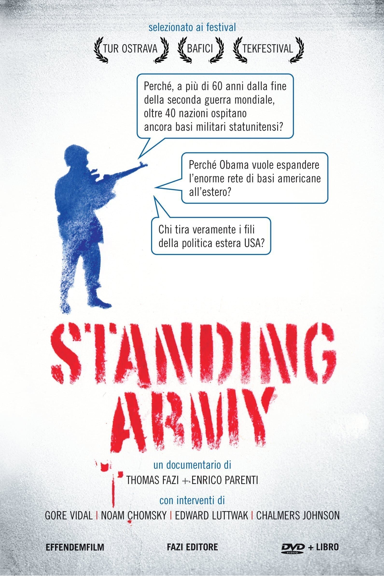 Poster Standing Army