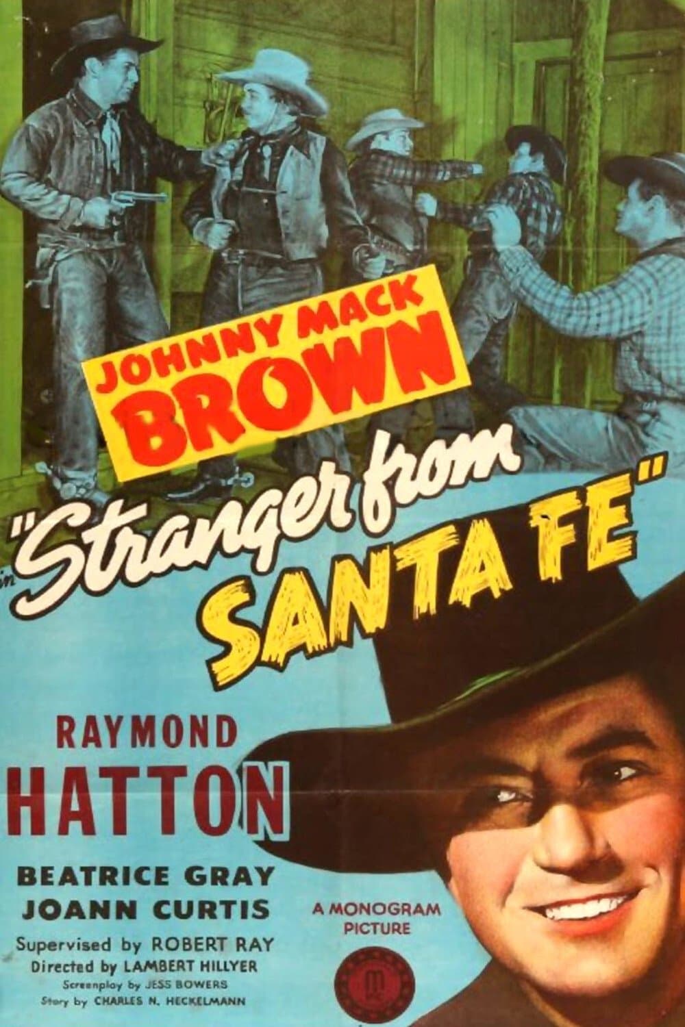 Poster Stranger from Santa Fe