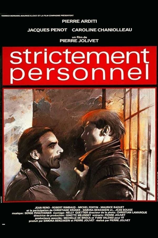 Poster Strictement personnel