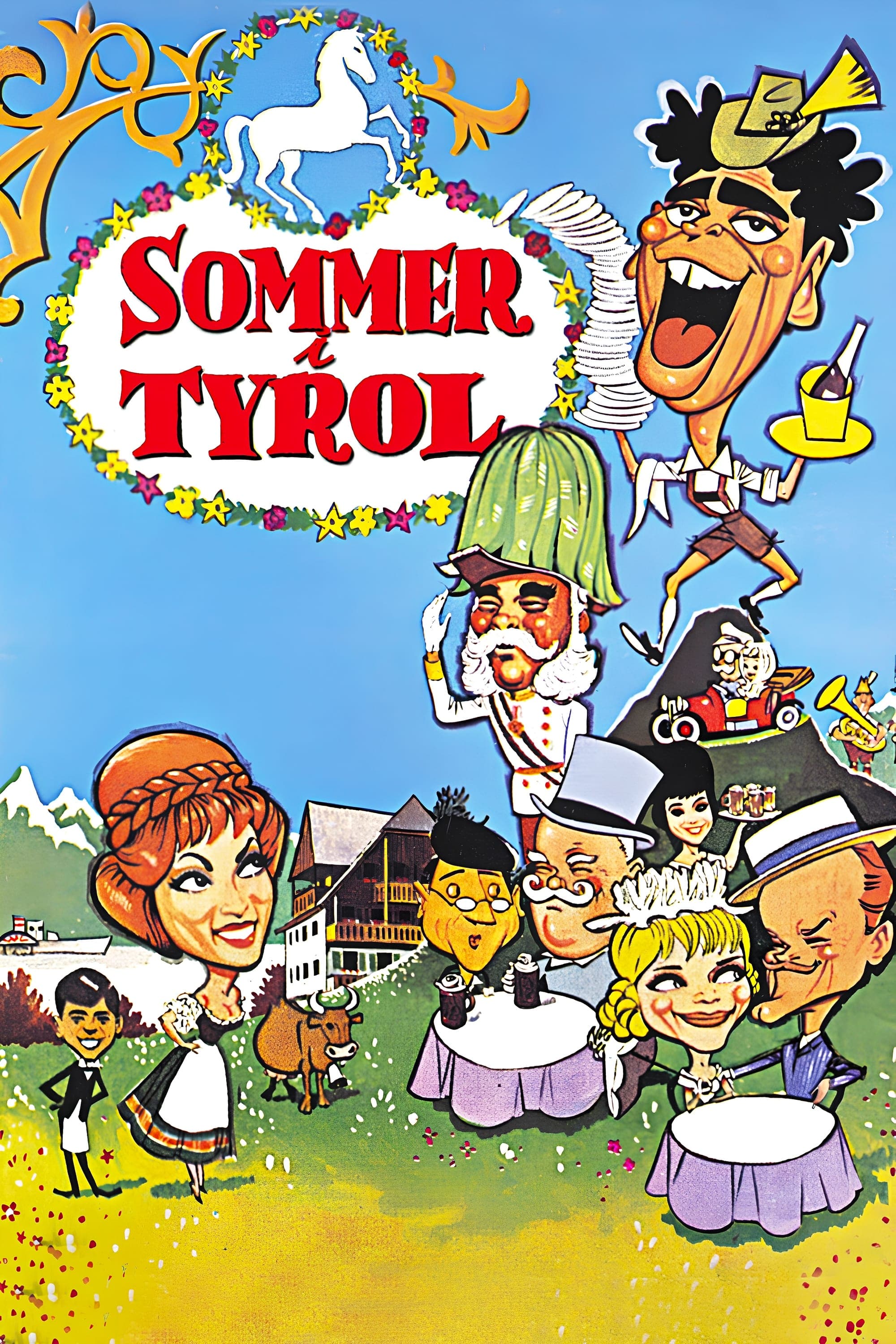 Poster Summer in Tyrol