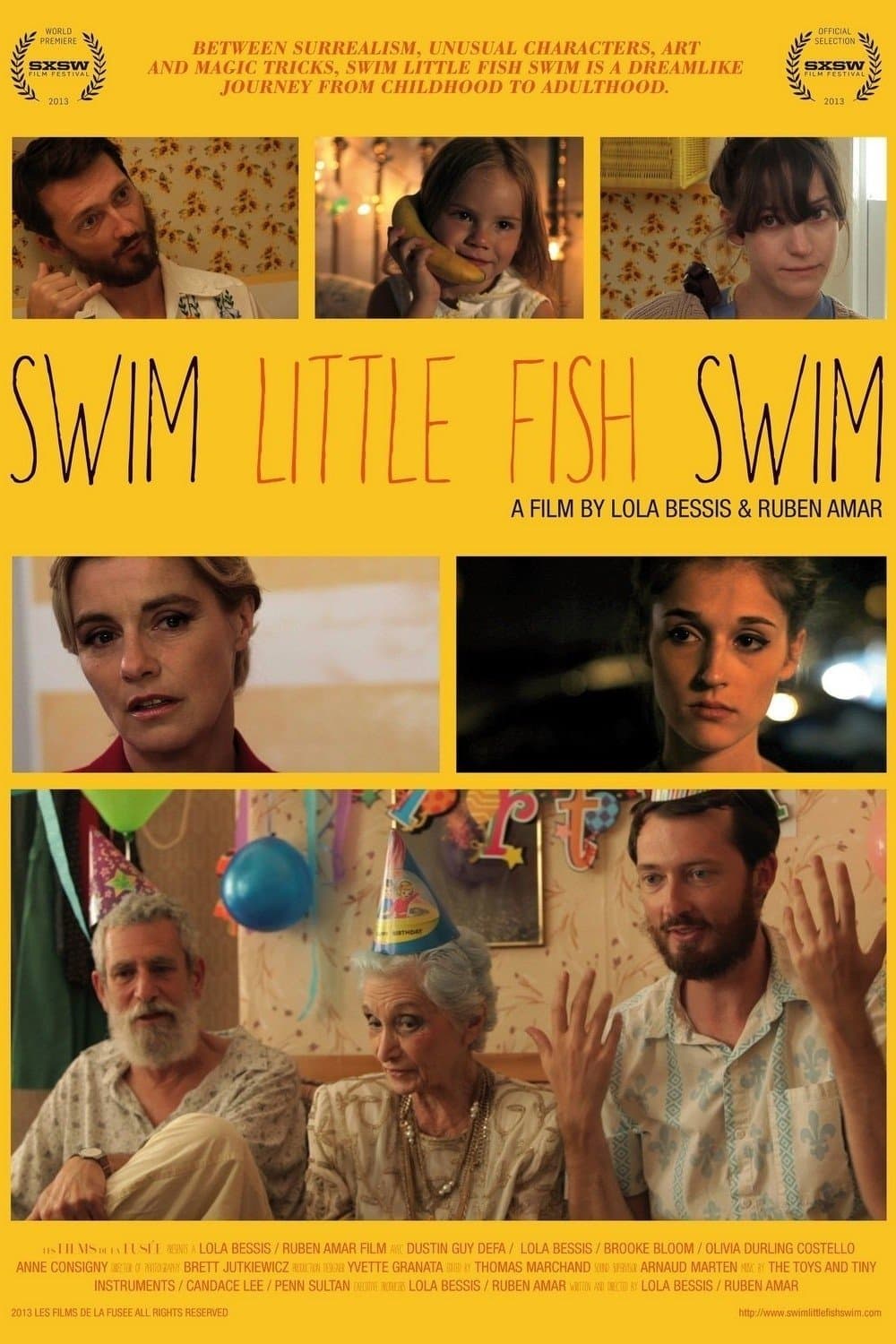 Poster Swim Little Fish Swim