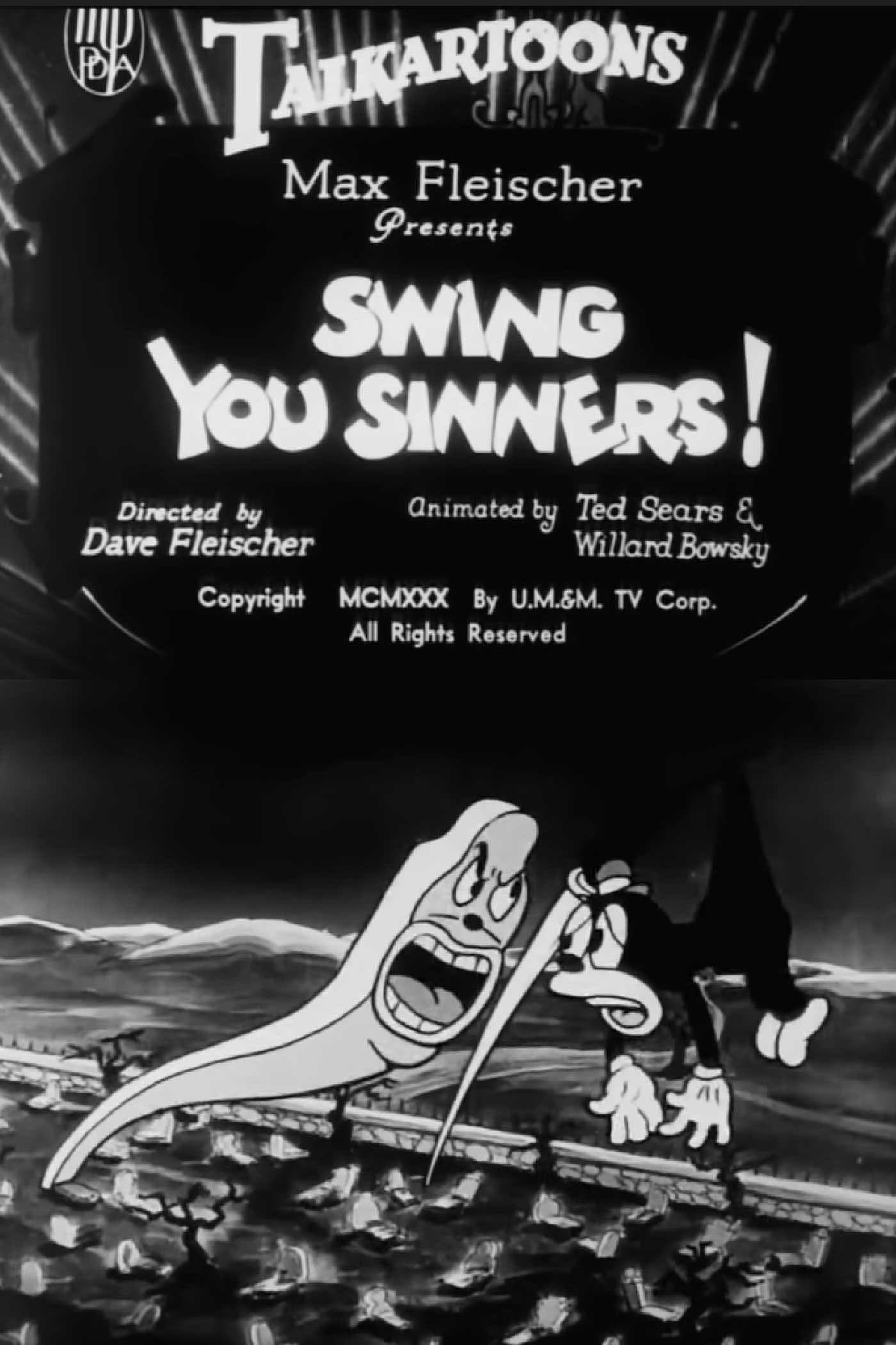 Poster Swing You Sinners!