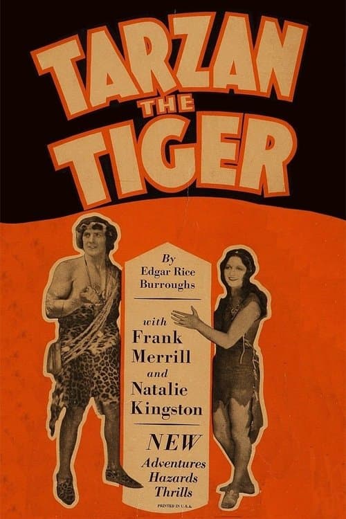 Poster Tarzan the Tiger