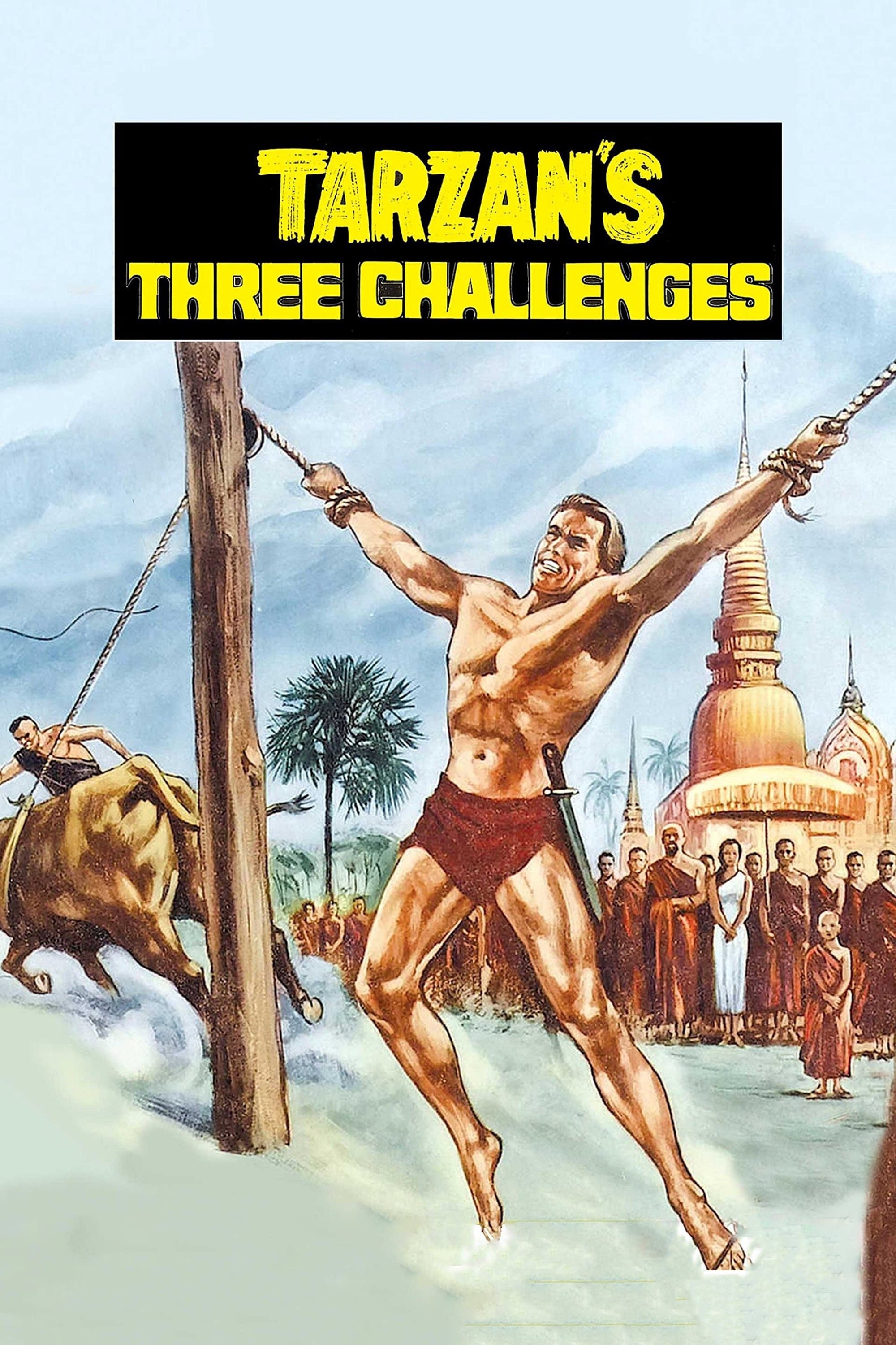 Poster Tarzan's Three Challenges