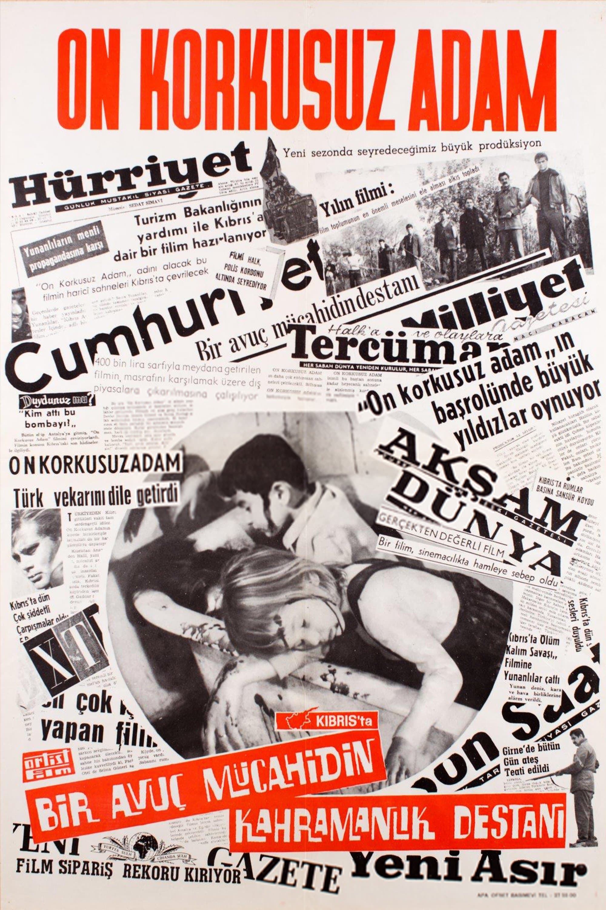 Poster Ten Fearless Men