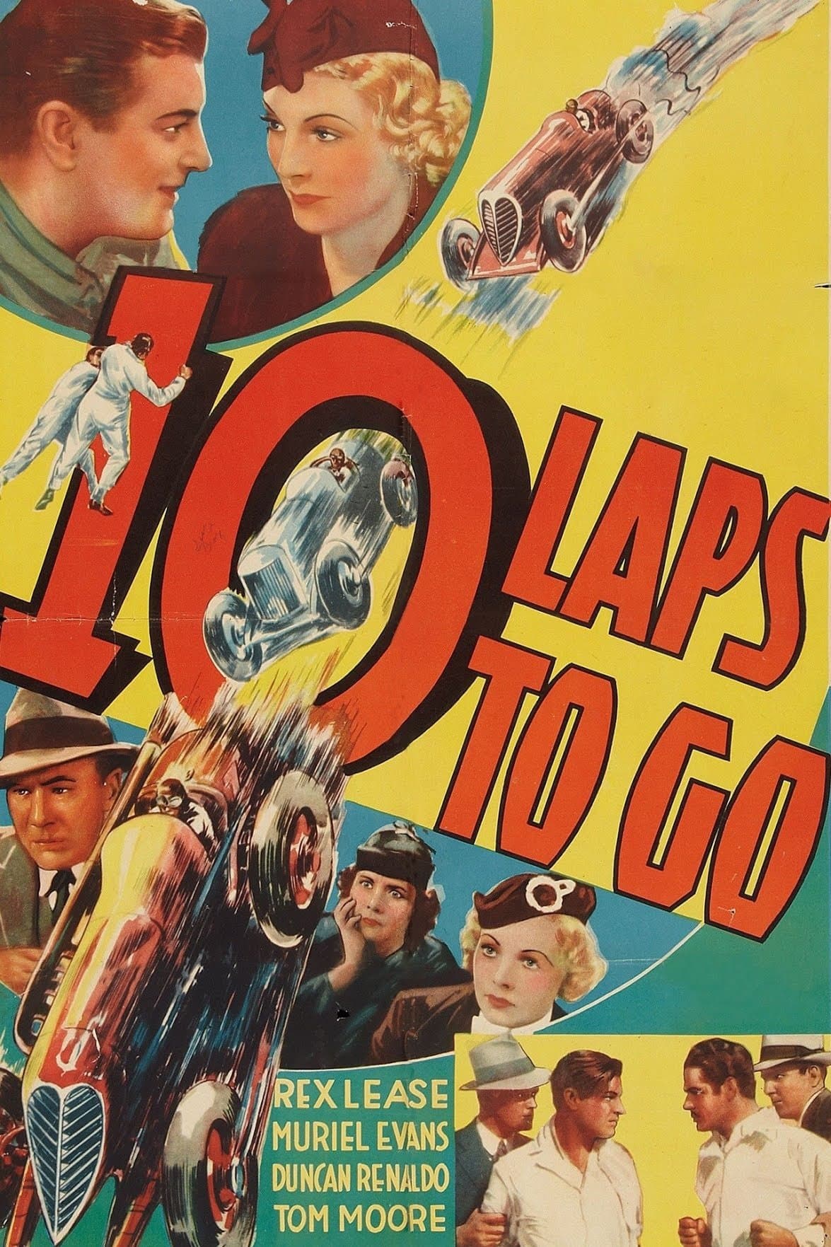 Poster Ten Laps to Go